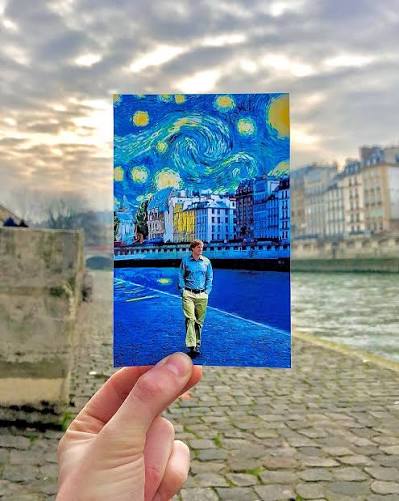 Midnight in Paris'… it's time to walk along the Seine. This film is so  magical! Have you seen it? And if so… have you watched it *IN* Paris? ♥️✨ A  film about