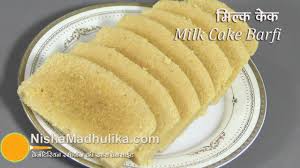 Milk Cake Recipe Milk Cake Kalakand Recipe Nishamadhulika Com