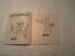 Some varieties of paintings can also be constructed at settlement workshops. My Fallout Coloring Book I Made Last Year Album On Imgur