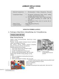 Gambar gotong royong di sekolah kartun bestkartun. Lks Pkn Bu Haryuni