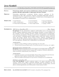Receptionist Objective On Resume Receptionist Resume Objective Statements Medical Re Resume Summary Resume Objective Examples Administrative Assistant Resume