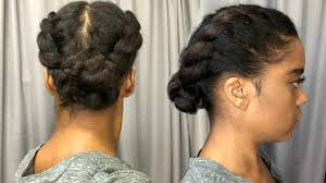 See more ideas about natural hair styles, hair inspiration, beautiful hair. Heatless Blowout Protective Style Updo Fine Natural Hair Youtube