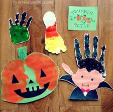 Adorable Handprint Footprint Halloween Crafts Crafty Morning Homemade christmas cards for kids. adorable handprint footprint halloween