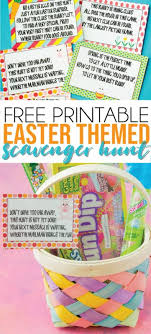 This is a great activity to include movement into your sessions. Free Printable Easter Scavenger Hunt Play Party Plan