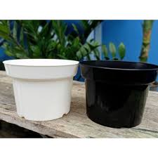 Maybe you would like to learn more about one of these? Pot Putih Hitam 17 Pot Bunga Hias Kopeng 17 Hitam Putih Shopee Indonesia