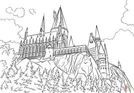 Entdecke unseren harry potter online shop! Hogwarts Castle Coloring Page From Harry Potter Category Select From 27278 Printable Craf Harry Potter Coloring Pages Castle Coloring Page Harry Potter Colors