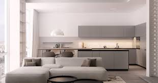 3 Luxury Apartments With Open Plan Bedroom Ideas Open Plan Kitchen Living Room Luxury Furniture Design Interior