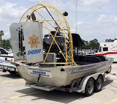Harris County Sheriff Department Houston Texas Air Boat Boat Harris County Sheriff Power Boats