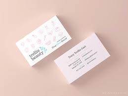Other business cards similar to beauty business cards spa business cards feminine business cards salon business cards premium business cards. Trellis Beauty Business Card Business Card Design Inspiration
