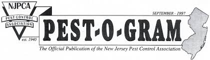 At western pest control, our customers are much more than just a stop on our route. Njpma History New Jersey Pest Management Association