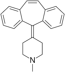 Cyproheptadine relieves red, irritated, itchy, watery eyes; sneezing; and runny nose caused by allergies, irritants in the air, and hay fever. It may also be used to relieve the itching of allergic skin conditions, and to treat hives, including hives caused by exposure to cold temperatures and by rubbing the skin. Cyproheptadine is also sometimes used to treat allergic reactions in people who have received blood products as part of medical treatment and to treat life-threatening allergic reactions after the symptoms have been brought under control with other medications. 