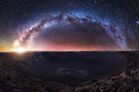 It is said to have been created by a crashing meteor tens of thousands of years ago and is an amazing six hundred feet in depth. The Barringer Crater Company
