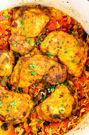 Spanish Chicken And Rice Recipe In 2020 Yummy Chicken Recipes Spanish Chicken Dinner Recipes Easy Family