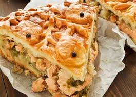 Tourte Au Saumon Et Poireaux Avec Thermomix Recette Thermomix Tourte Saumon Tourte Saumon Poireaux Saumon Poireaux