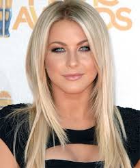 8 Ways To Style A Center Hair Part The Hairstyle Blog Light Blonde Hair Hair Styles Long Blonde Hair