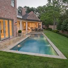 How does a one and a half story house plan benefit the home owner? 75 Beautiful L Shaped Backyard Pool Pictures Ideas January 2021 Houzz