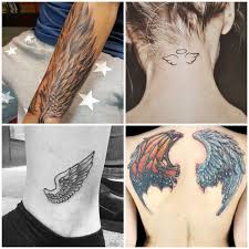 1001 Coole Und Inspirierende Flugel Tattoo Designs Und Ihre Beudetungen Flugel Tattoo Ideen Fur Tattoos Nacken Tattoo