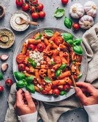 Pasta Napoli Nudeln Mit Tomatensauce Nudeln Mit Tomatensauce Vegan Hauptgericht Vegetarisch Kochen