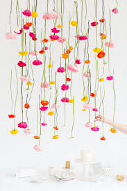 Diy Hanging Flower Installation Sugar Cloth Diy Flower Installation Diy Backdrop Backdrops For Parties