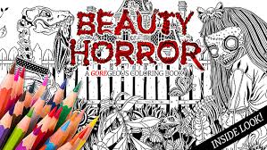 Horror fiction horror books horror comics horror films pulp fiction horror art vintage book covers more cover art wonders strange and appalling for you, thanks to one of horror fiction's preeminent publishers horror fiction. Take A Creepy Look Inside The Beauty Of Horror A Goregeous Coloring Book