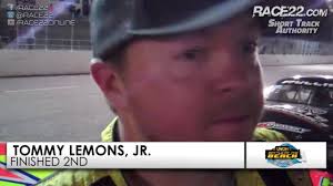 VIDEO: Tommy Lemons, Jr. was upset with himself after finishing second in  the UNOH Battle at the Beach.