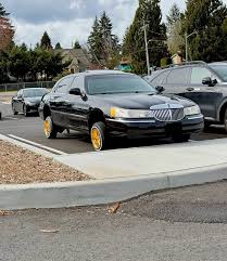 Image result for Black 1998 Town Car