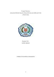 Proposal penelitian bahasa indonesia doc. Doc Proposal Penelitian Bahasa Indonesia Hanif Ardian Academia Edu