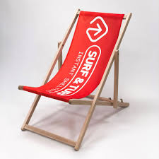 Premium Quality Personalised Deck Chair Fully Printed With Any Design