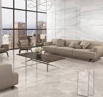 Factory Direct 750X1500 10Mm Marble Stone Look Polished Porcelain Floor Tile