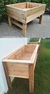 A planter box on raised legs, there is a lot of room to grow flowers and veggies in this $125 box. 28 Best Diy Raised Bed Garden Ideas Designs A Piece Of Rainbow