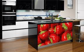 Decora y personaliza las paredes de tu cocina con los diseños más bonitos y divertidos. Decoracion De Muebles De Cocina Con Vinilos Impresos Triplus Trabajos Con Vinilo