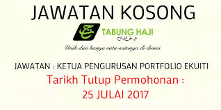 Pengambilan kerja kosong ini telah dibuka buat seluruh warganegara malaysia yang berminat. Jawatan Kosong Lembaga Tabung Haji The Jawatan Kosong