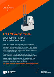United Testing LCH Speedy Tester - Industrial Physics - PDF ...