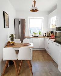 Not only do you need room to cook, but often counters act as extra storage for everyday tools and ingredients. 17 Tips Tricks For Small Space Living Minimalist Living Room Apartment Kitchen Design Small Small Kitchen Ideas On A Budget