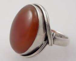 Carnelian A Variety Of Chalcedony In Shades Of Burnt Orange To Deep Red Sometimes Agate Which Is Dyed And Vintage Sterling Rings Stone Jewelry Sterling Ring