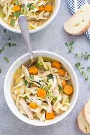 The majority of shortcut chicken soup recipes use rotisserie chicken. Instant Pot Chicken Noodle Soup Easy And Healthy Recipe