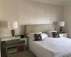 70 Quartos De Casal Com Papel De Parede Para Te Inspirar A Decorar O Seu Se você ainda não experimentou, saiba que utilizar papel de parede como revestimento pode ser uma ótima opção para deixar sua casa mais bonita e renovada. 70 quartos de casal com papel de parede