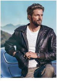 Pin By Leatheradventurer4ever On Rugged Adventurous Men Leather Flight Jacket Real Leather Jacket Leather Jacket Men