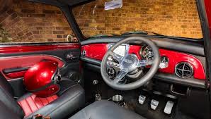 Interior Of The Inspired By Monte Carlo Mini Remastered By David Brown Automotive Mini Cooper Classic Classic Mini Mini Cooper Custom