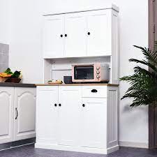 Our kitchen pantry storage solutions put all your cooking supplies in instant view. Microwave Oven Stand Pantry Freestanding Storage Unit Walmart Canada