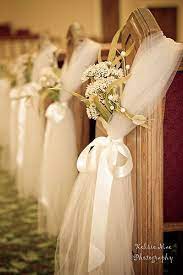 Easy And Inexpensive Wedding Wedding Pews Wedding Decorations