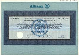 Welche chancen und risiken bestehen? Allianz Historische Alte Aktien Und Wertpapie