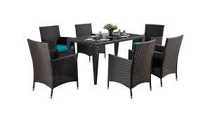 It is very functional and can be arranged many different ways to meet your needs! 7 Piece Outdoor Patio Furniture Set With Cushions For Backyard Garden Poolside Groupon