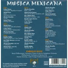 Musica romantica musica videos de musica romantica música antigua nuevo cine mexicano musica de mariachi lucha durcal música popular. Musica Mexicana Various Orchestras Enrique Batiz De Various Composers Cd X 8 Chez Melomaan Ref 119252671