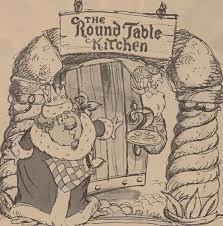 Original Round Table Pizza In Italy Round Table Round Male Sketch
