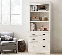 Drawer bookshelf gold bookshelf gold shelves white bookshelves modern bookcase bookcase closet walnut bookcase gold office decor white office. Shelves Bookcases Wood Metal Glass Pottery Barn