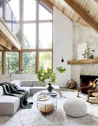 mooie woonkamer met grote ramen scandinavisch interieur scandinavische woonkamers huis interieur