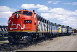 Railpictures Net Photo Cn 9168 Canadian National Railway Emd F7 A At Winnipeg Manitoba Canada By Bill Ed Canadian National Railway Railroad Photos National