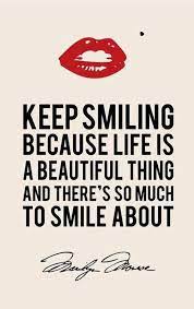 Maybe you would like to learn more about one of these? Famous Marilyn Monroe Quotes Cute Smile Quotes Smile Quotes Monroe Quotes