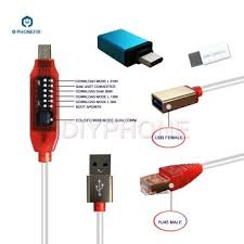 Gsm All In One Multifunction Boot Cable With Micro Usb Type C Rj45 Phone Repair Usb Micro Usb